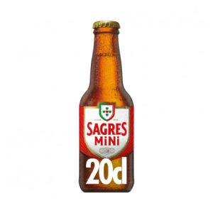 001 - Cerveja Sagres Branca 20 Cl Tr Cx 24
