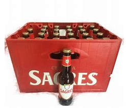 009 - Cerveja Sagres Branca 33 Cl Tr Cx 24