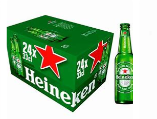 143 - Cerveja Heineken 33 Cl Tp Pack 24