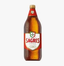 147 - Cerveja Sagres Branca 1lt Pack 6